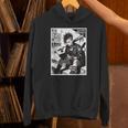 Read Books Fight Fascists Punk Girl Unisex Hoodie