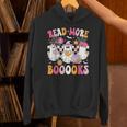 Read More Books Ghosts Reading Book Teacher Halloween Unisex Hoodie