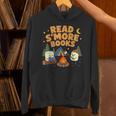 Read S'More Books Camping Outdoors Travel Campfire Smores Unisex Hoodie