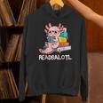 Readalotl a Kawaii Axolotl Reading a Book As Readsalotl Unisex Hoodie Readalotl a Kawaii Axolotl Reading a Book As Readsalotl Unisex Hoodie