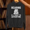 Reader Book Reading Bookworm Librarian Unisex Hoodie
