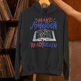 Reading Make America Read Again Book Lover Unisex Hoodie