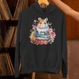Reading Books Booklover Hamster And Watercolor Books Unisex Hoodie Reading Books Booklover Hamster And Watercolor Books Unisex Hoodie