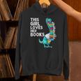 Reading Books For Girl Kids Bookworm Story Reader Unisex Hoodie