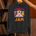 Reading Is My Jam Book Lover Kids Teacher Unisex Hoodie