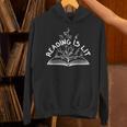 Reading Is Lit Book Lover Reading Teacher Men Women Kids Unisex Hoodie Reading Is Lit Book Lover Reading Teacher Men Women Kids Unisex Hoodie
