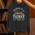 Reading For Men Women Cool Book Reader Teacher Unisex Hoodie