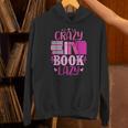 Reading Reader Crazy Book Lady English Teacher Unisex Hoodie