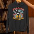 Reading Is A Ticket To Adventure Book Library Themed Unisex Hoodie Reading Is A Ticket To Adventure Book Library Themed Unisex Hoodie