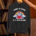 Reading Unicorn Take A Look It's In A Book Retro Rainbow Unisex Hoodie Reading Unicorn Take A Look It's In A Book Retro Rainbow Unisex Hoodie