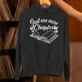 Reading Women Girls Book Lover Just One More Chapter Unisex Hoodie