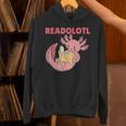 Readolotl An Axolotl That Read Many Books Axolotl Unisex Hoodie Readolotl An Axolotl That Read Many Books Axolotl Unisex Hoodie