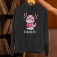 Readolotl Cute Axolotl Book Lover Unisex Hoodie