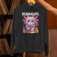 Readsalotl Axolotl Reading Book Bookworm Unisex Hoodie Readsalotl Axolotl Reading Book Bookworm Unisex Hoodie