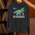 Readsaurus Reader Book Tyrannosaurus T-Rex Dinosaur Jurassic Unisex Hoodie
