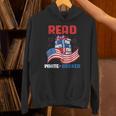 Red And Booked 4th Of July Patriotic Book Lover Art Unisex Hoodie Red And Booked 4th Of July Patriotic Book Lover Art Unisex Hoodie