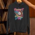 Respect The Drip Baseball Drip Glove Youth Boys Girls Player Unisex Hoodie