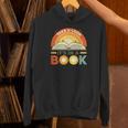 Retro Open Book Rainbow Reading Graphic Unisex Hoodie