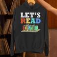 Retro Reading Teacher Book Lover Let's Read Unisex Hoodie