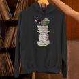 Robin Owl Bird Birds With Books Birdlover Animal Unisex Hoodie