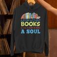 A Room Without Books Is Like a Body Without Soul Librarian Unisex Hoodie