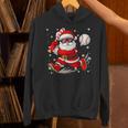 Santa Baseball Christmas Pajamas Xmas Men Boy Toddlers Unisex Hoodie Santa Baseball Christmas Pajamas Xmas Men Boy Toddlers Unisex Hoodie