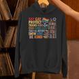 Say Gay Protect Trans Kids Read Banned Books LGBTQ Gay Pride Unisex Hoodie