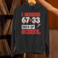I Scored 6733 100th Days Of School Baseball Six Seven Meme Unisex Hoodie