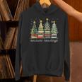 Seasons Readings All Booked For Christmas Book Reading Lover Unisex Hoodie