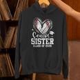 Senior Sister Class Of 2026 Baseball Graduation Heart Unisex Hoodie