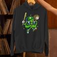 Shamrock Lucky Clover Baseball Patricks Day Family Matching Unisex Hoodie