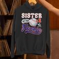 Sister Rookie Of Year 1st Birthday Baseball Theme Matching Unisex Hoodie