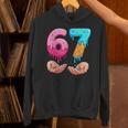 Six Seven 6-7 Baseball Ice Cream Drip 67 Meme Hands Unisex Hoodie Six Seven 6-7 Baseball Ice Cream Drip 67 Meme Hands Unisex Hoodie