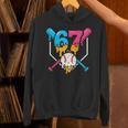 Six Seven Baseball Ice Cream Drip Cool 67 Gen Alpha Slang Unisex Hoodie
