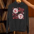 Six Seven Baseball Lover Sports Red Heart Bow Valentine Girl Unisex Hoodie