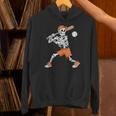 Skeleton Batting Baseball Halloween Unisex Hoodie Skeleton Batting Baseball Halloween Unisex Hoodie