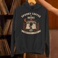 Spooky Coffee & Books Ghost Autumn Reading Unisex Hoodie Spooky Coffee & Books Ghost Autumn Reading Unisex Hoodie