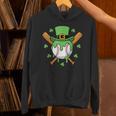 St Patricks Day Baseball Drip Ice Cream Baseball Home Plate Unisex Hoodie St Patricks Day Baseball Drip Ice Cream Baseball Home Plate Unisex Hoodie