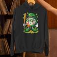 St Patricks Day Baseball Ice Cream Baseball Player Cartoon Unisex Hoodie St Patricks Day Baseball Ice Cream Baseball Player Cartoon Unisex Hoodie