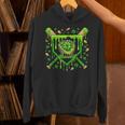 St Patricks Day Baseball Ice Cream Shamrock Baseball Player Unisex Hoodie