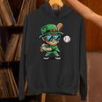St Patricks Day Leprechaun Baseball Saint Paddys Boys Men Unisex Hoodie