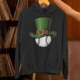 St Patricks Day Shamrock Baseball Saint Paddy's Kids Boys Unisex Hoodie St Patricks Day Shamrock Baseball Saint Paddy's Kids Boys Unisex Hoodie