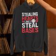 Stealing Hearts Like I Steal Bases Cute Baseball Kids Unisex Hoodie Stealing Hearts Like I Steal Bases Cute Baseball Kids Unisex Hoodie