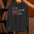 Stop Book Bans Protect Libraries Reading Lovers Unisex Hoodie
