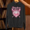 Strike Out Breast Cancer Baseball Drip For Boys Youth Unisex Hoodie Strike Out Breast Cancer Baseball Drip For Boys Youth Unisex Hoodie