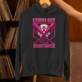 Strike Out Breast Cancer Baseball Ice Cream Drip Unisex Hoodie Strike Out Breast Cancer Baseball Ice Cream Drip Unisex Hoodie