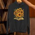 Sunflowers Flowers Book Floral Unisex Hoodie Sunflowers Flowers Book Floral Unisex Hoodie