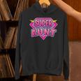 Super Aunt Superhero Grandmother Comic Book Matching Unisex Hoodie
