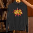 Super Grandfather Comic Book Hero Tshirt Super Papaw Unisex Hoodie