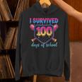I Survived 100 Days Of School Baseball 100th Day Kids Girls Unisex Hoodie I Survived 100 Days Of School Baseball 100th Day Kids Girls Unisex Hoodie